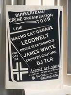 Bunker Records LegoWelt USA Tour Poster 2003, Cd's en Dvd's, Ophalen of Verzenden, Gebruikt, Overige formaten, Techno of Trance