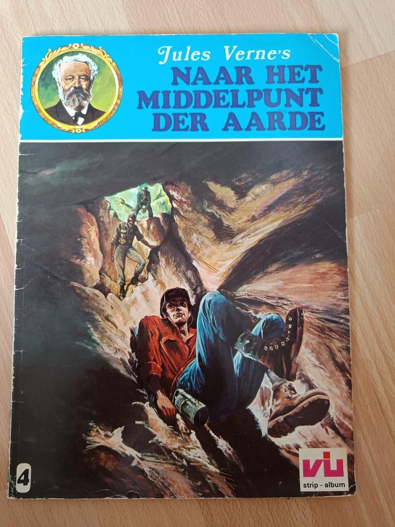 Jules Verne's Naar het Middelpunt der Aarde stripboek, Boeken, Eén stripboek, Ophalen of Verzenden, Gelezen
