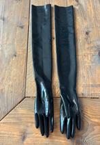 Opera Gloves / Latex / Maat S / Unisex, Kleding | Dames, Verzenden, Zwart, Overige typen