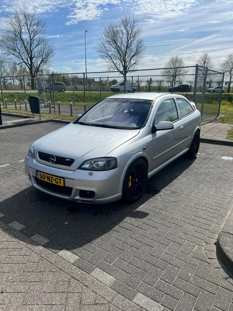Opel Astra G OPC 2.0 Turbo 2004, Auto's, Voorwielaandrijving, 1998 cc, 1225 kg, 4 cilinders