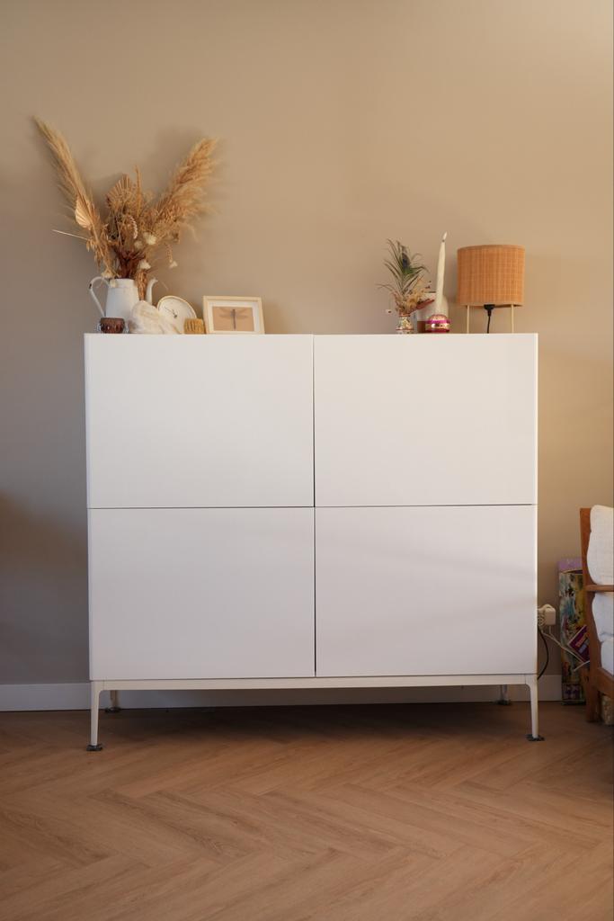 IKEA Norrsten kast, hoogglans wit, Huis en Inrichting, Kasten | Kledingkasten, Zo goed als nieuw, 100 tot 150 cm, 100 tot 150 cm