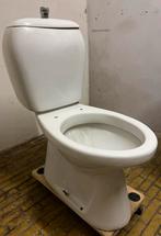 Spfinx toilet staand wit met stortbak, Ophalen, Gebruikt, Steen, Toilet