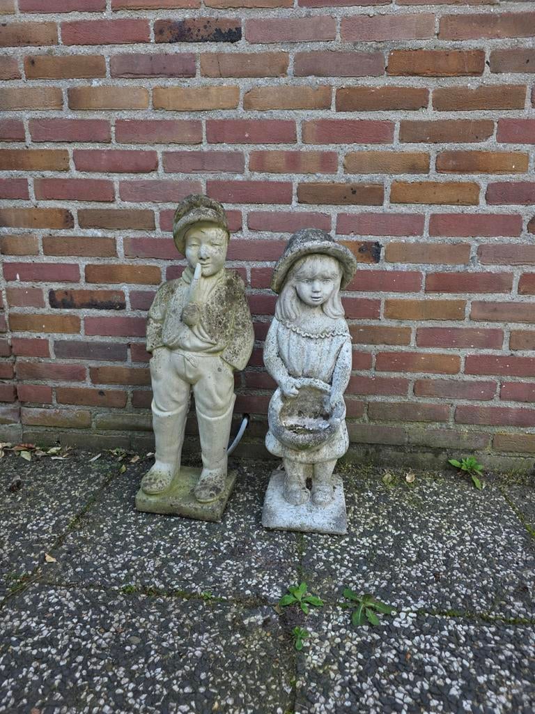 Stenen tuinbeelden, Tuin en Terras, Tuinbeelden, Ophalen, Steen