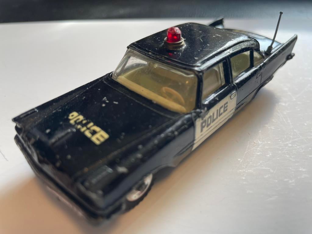 Dinky toys 258 desoto USA police car politie, Ophalen of Verzenden, Zo goed als nieuw, Auto, Dinky Toys