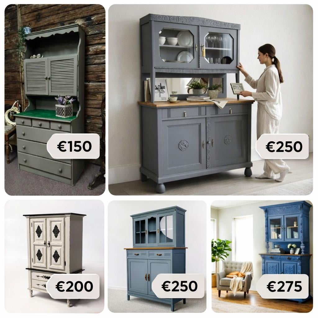 Afgeprijsde kasten – Chivy's, Huis en Inrichting, Kasten | Secretaires, Ophalen of Verzenden, Zo goed als nieuw, Shabby Chic