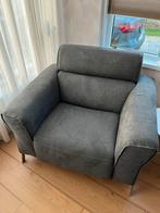 Zo goed als nieuwe Natuzzi fauteuil - Antraciet, Huis en Inrichting, Fauteuils, Ophalen, 75 tot 100 cm, Zo goed als nieuw, 100 tot 125 cm