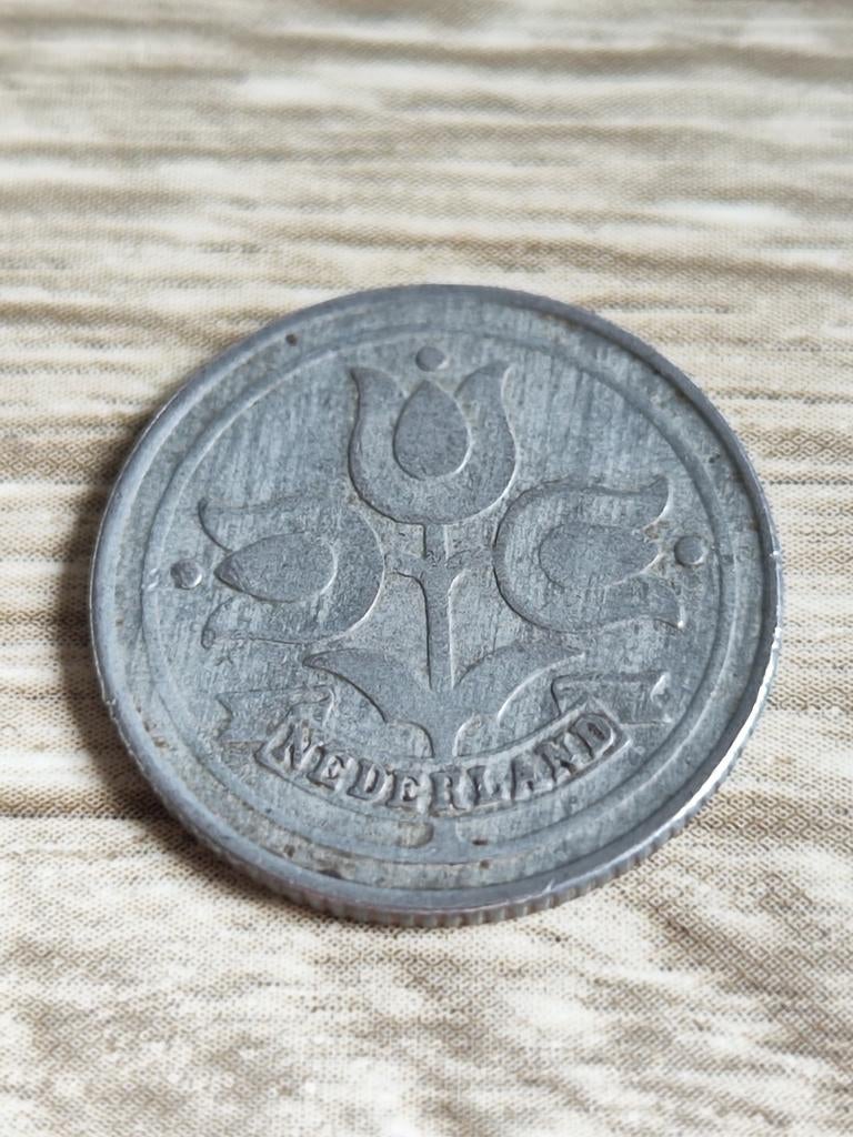 Zinken dubbeltje 1942, Ophalen, Zilver