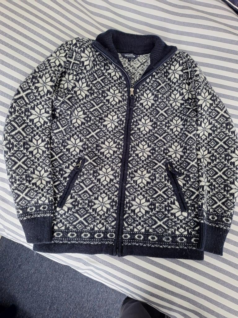 Bloomings damesvest maat XS/S donkerblauw/wit, Blauw, Ophalen of Verzenden, Zo goed als nieuw, Bloomings