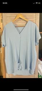 Mooi blauw shirt maat 3x XL, Kleding | Dames, T-shirts, Ophalen of Verzenden, Zo goed als nieuw, Blauw, Korte mouw