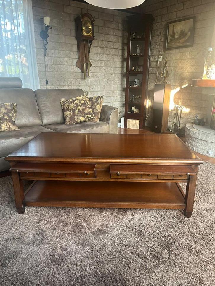 Salontafel Lotus handgemaakt - Zeer nette staat, Huis en Inrichting, Tafels | Salontafels, Gebruikt, 50 tot 75 cm, 50 tot 100 cm