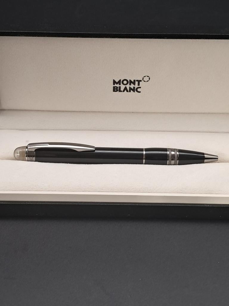 Montblanc Starwalker Midnight Black Balpen, Verzamelen, Pennenverzamelingen, Nieuw, Balpen, Mont Blanc, Met doosje, Ophalen of Verzenden