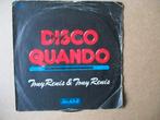 s4187 tony renis and toni renis - disco quando, Cd's en Dvd's, Vinyl Singles, Ophalen, Gebruikt, Overige genres, 7 inch