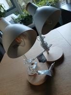 2 tafellampjes, Ophalen of Verzenden, Zo goed als nieuw, Metaal of Aluminium