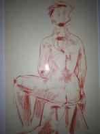 Jan Altink   Uniek werk   Gesigneerd  Tekening, Ophalen