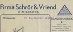 OUDE BRIEF WINTERSWIJK TRAILERFABR. 1948, Ophalen of Verzenden, Gebruikt, Overige typen