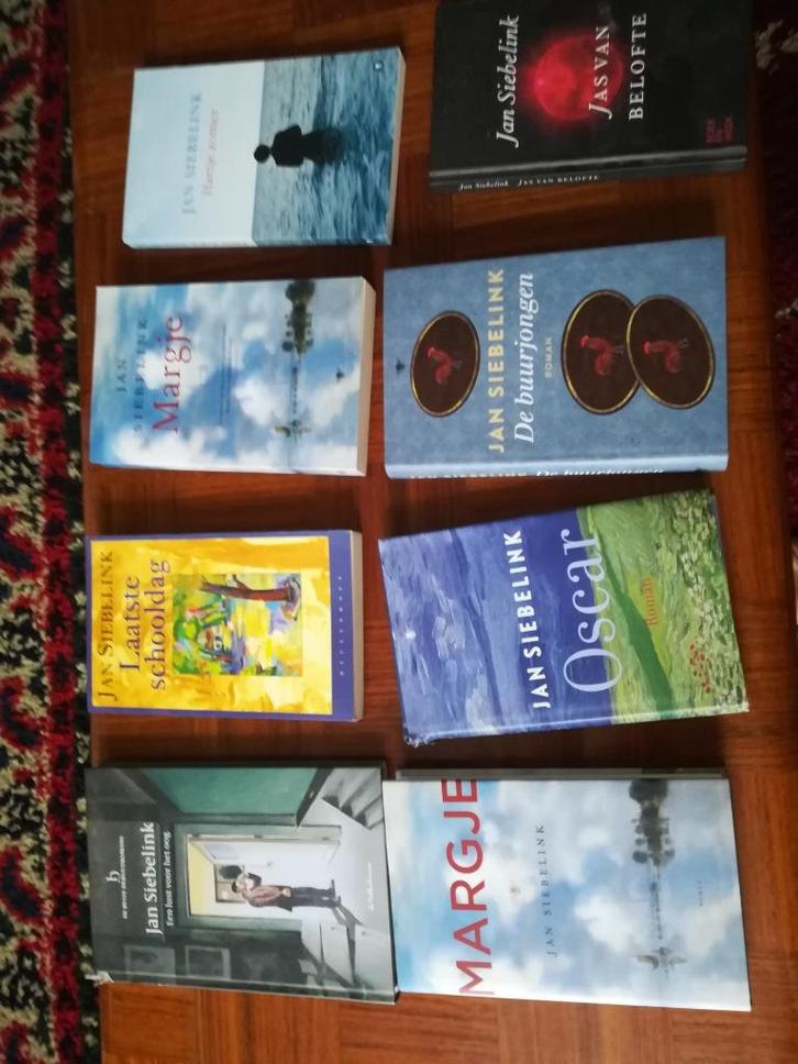 Jan Siebelink: MARGJE+ de buurjongen + laatste schooldag +, Boeken, Romans, Zo goed als nieuw, Nederland, Ophalen of Verzenden