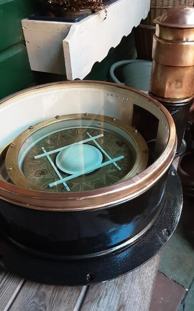 Scheepskompas, Watersport en Boten, Navigatiemiddelen en Scheepselektronica, Gps of Kompas, Ophalen of Verzenden