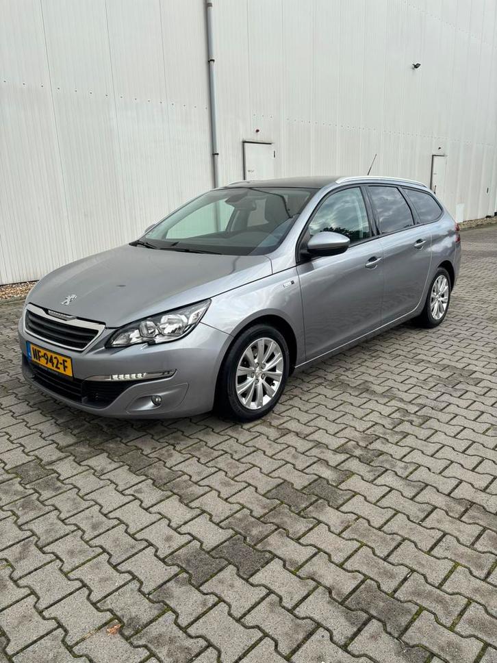 Peugeot 308 1.2 E-thp 130pk 2017 Grijs, Auto's, Peugeot, Bedrijf, Benzine, A, Stationwagon, Handgeschakeld, Origineel Nederlands