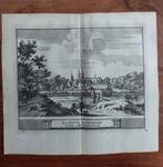 33 / De Leidsche Brug te Leiden Gravure uit 1736, Antiek en Kunst, Ophalen of Verzenden