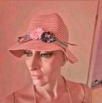 Nieuwe Zomerhoed met Tasje. Beige, Kleding | Dames, Hoeden en Petten, Ophalen of Verzenden, Nieuw, One size fits all, Hoed