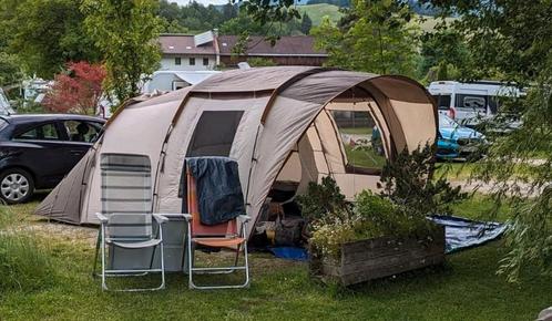Mooie koepeltent quechua T6.2, Caravans en Kamperen, Tenten, tot en met 6, Gebruikt, Ophalen