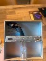 Twee RVS bedlampjes in goede staat, Ophalen of Verzenden, Gebruikt