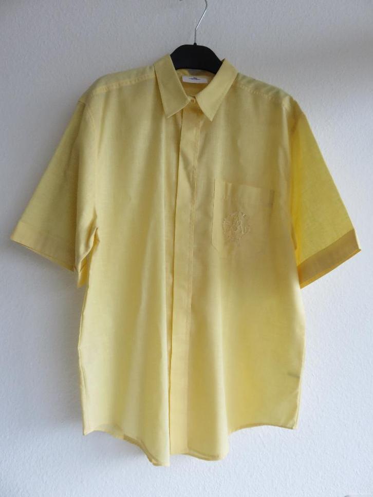 Vintage Arrow Lady lichtgele blouse maat 40, Kleding | Dames, Blouses en Tunieken, Zo goed als nieuw, Maat 38/40 (M), Geel, Ophalen of Verzenden