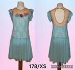 Kür Jurkje Kunstschaatsen/Rolschaatsen Maat XS, Blauw, Ophalen of Verzenden, Zo goed als nieuw, Turnpak(je)