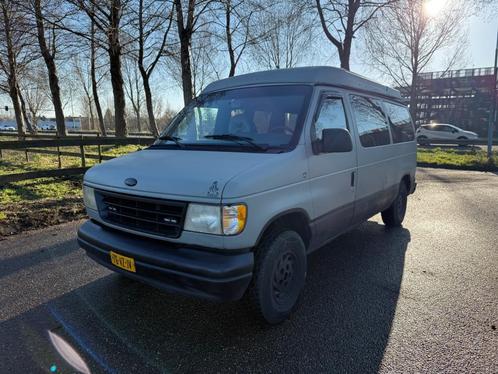 Ford E-Series 5.0 V8 Camperbus Lpg Automaat Econline, Auto's, Ford Usa, Bedrijf, Te koop, E-Series, LPG, Euro 1, Overige carrosserieën