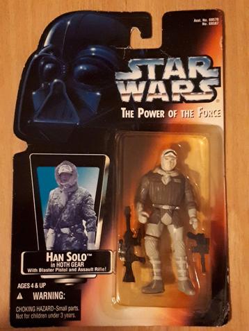 Star Wars (The Power of the Force) - Han Solo (in Hoth Gear) beschikbaar voor biedingen