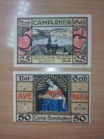 Duits Notgeld Camp Bornhofen Noodgeld, Postzegels en Munten, Bankbiljetten | Europa | Niet-Eurobiljetten, Ophalen of Verzenden