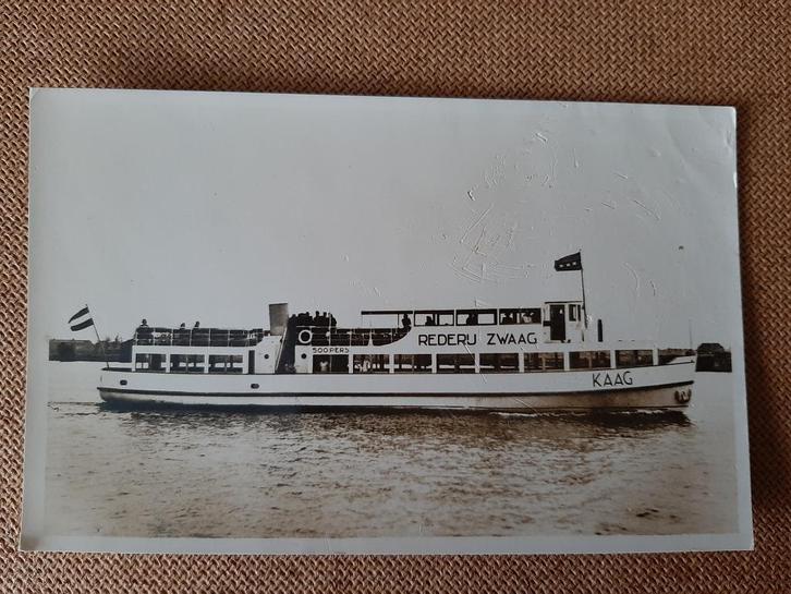 Rederij Zwaag, Amsterdam, ongelopen., Verzamelen, Ansichtkaarten | Themakaarten, Ongelopen, 1960 tot 1980, Voertuig, Verzenden