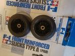 Tamiya f103 wielen. Voorkant. Ongebruikt wel verlijmd, Hobby en Vrije tijd, Modelbouw | Radiografisch | Auto's, Ophalen of Verzenden