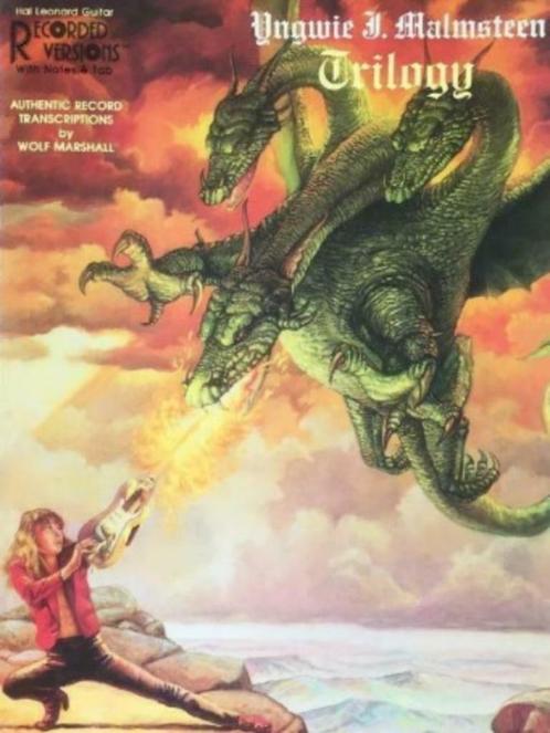 Yngwie J. Malmsteen Trilogy Guitar Transcriptions Notes+TAB, Muziek en Instrumenten, Bladmuziek, Gitaar, Ophalen of Verzenden