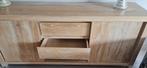 Houten Dressoir met Lades en Schuifwanden, Huis en Inrichting, Kasten | Dressoirs, Ophalen, Gebruikt, 150 tot 200 cm, Eikenhout