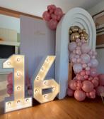 25,00 per lichtcijfer verhuur, Ophalen, Zo goed als nieuw, Verjaardag