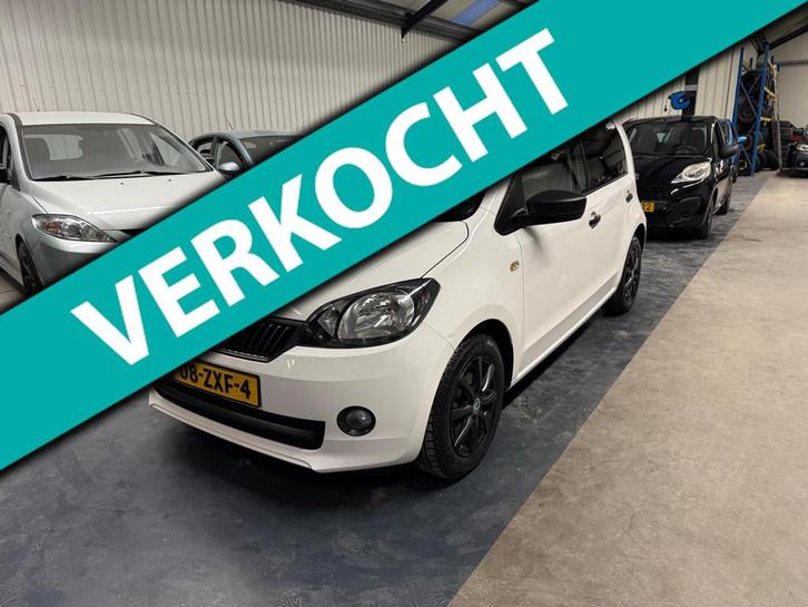 Skoda Citigo 1.0 Greentech Arctic 5 DEURS/AIRCO/NAP/APK, Auto's, Skoda, Te koop, Citigo, ABS, Airbags, Airconditioning, Centrale vergrendeling