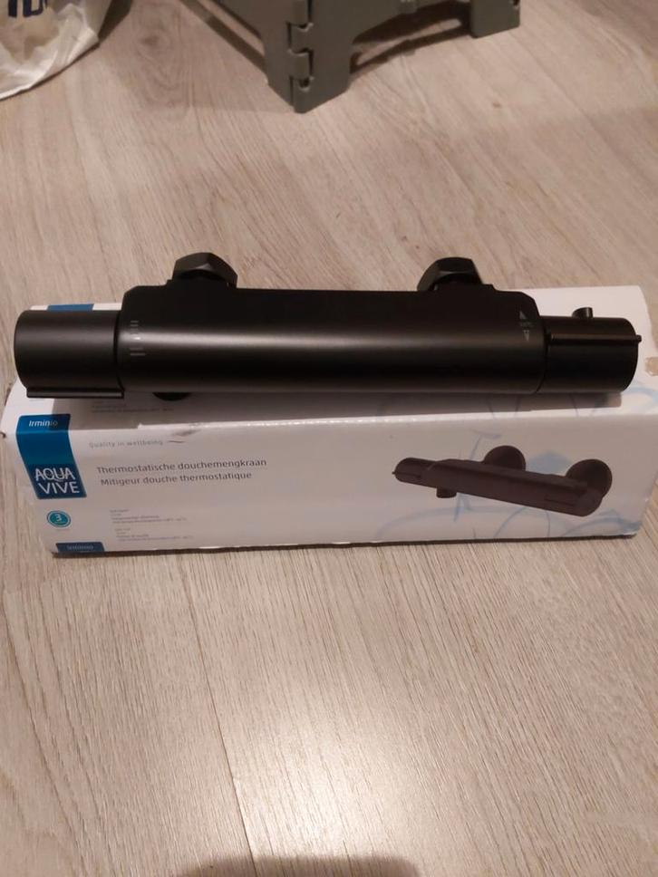 Aqua Vive Thermostatische Douchekraan - Nieuw!, Doe-het-zelf en Verbouw, Sanitair, Nieuw, Kraan, Chroom, Rvs, Ophalen of Verzenden