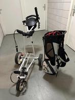 golftrolley Big Max Auto Fold FF & Callaway Hiperdry 14 bag, Ophalen, Gebruikt, Overige typen, Overige merken