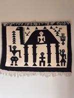 Vintage wandkleed, kelim, volkskunst, kleed, abstract, Ophalen of Verzenden