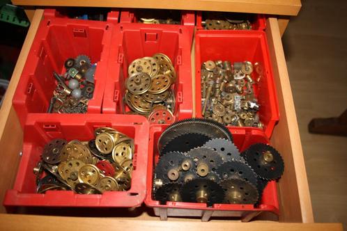 meccano 4 delig ladenkastje, Antiek en Kunst, Antiek | Speelgoed, Ophalen