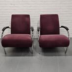 2x Gelderland 5470 fauteuil Lotus Jan des Bouvrie p/s € 445,, Ophalen, Gebruikt, Www.gelderland.com, 75 tot 100 cm