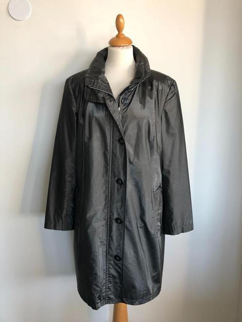 Jas MILO, maat 42, Kleding | Dames, Jassen | Zomer, Gedragen, Maat 42/44 (L), Grijs, Verzenden