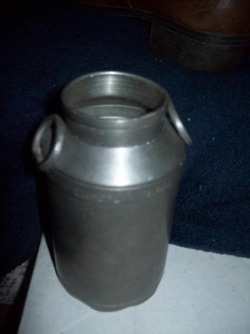 Tinnen Melkbus Campina Melkunie  met stempel  beschikbaar voor biedingen