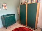 Commode en kast babykamer kinderkamer vintage, Ophalen, 50 tot 70 cm, 90 tot 105 cm, 100 cm of meer