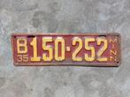 Kentekenplaat 1935 Minnesota USA Nummerplaat Nummerbord, Ophalen of Verzenden, Gebruikt