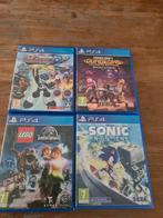 PS4 Spellen - Sonic, Minecraft, Jurassic World, Mighty No.9, Avontuur en Actie, Gebruikt, 1 speler, Ophalen of Verzenden