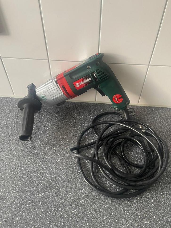 Metabo Klop-boormachine, Doe-het-zelf en Verbouw, Gereedschap | Boormachines, Zo goed als nieuw, Boormachine, 600 watt of meer