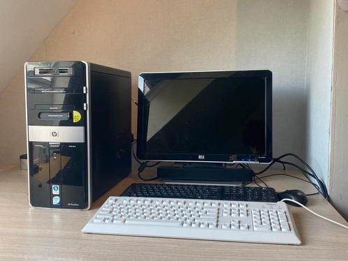 Complete HP Desktop Set, Computers en Software, Desktop Pc's, Zo goed als nieuw, Ophalen