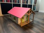 Schleich farmworld houten stal, Ophalen of Verzenden, Zo goed als nieuw